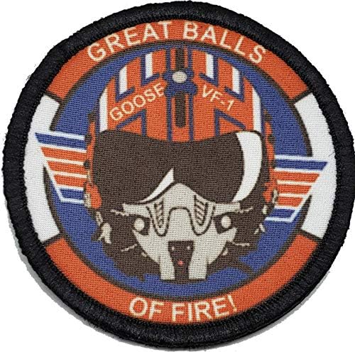 A Great Balls of Fire Liba Sisak Morál Patch. Tökéletes A Taktikai Katonai Felszerelés, Hátizsák, Üzemeltető Baseball Sapka, Lemez