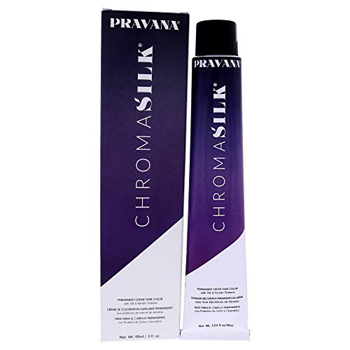Pravana ChromaSilk Creme Haja Színe - 5.6 Fény Vörös-Barna Unisex hajszín 3 oz I0105068