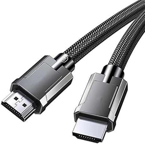 WDBBY HDMI 2.1 Kábel 8K/60Hz 4K/120Hz 48Gbps HDR10+ Digitális Kábel PS5 HDMI Elosztó HDMI Kábel (Szín : az ábrán Látható, Méret : 2m)