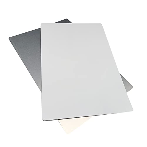 Alumínium fémlap Szublimációs Üres Alumínium Lemez Tábla a Ravaszkodó Fényes Fehér 0,22 mm Vastagság (12 x 16, 100)