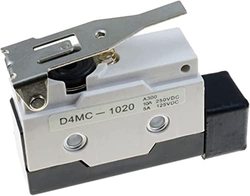 Határérték Kapcsoló Rövid Kar Micro Határérték Kapcsoló SPDT 250VAC 10A D4MC-1020 (Szín : OneColor)