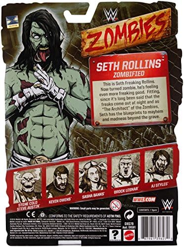 WWE ZOMBIK, SETH ROLLINS AKCIÓFIGURA