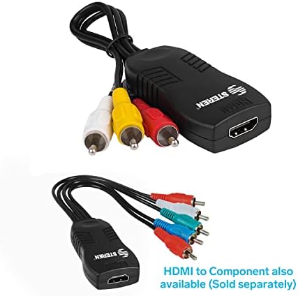 STEREN HDMI Kompozit Átalakító Adapter - HDMI-3 RCA [526-020]