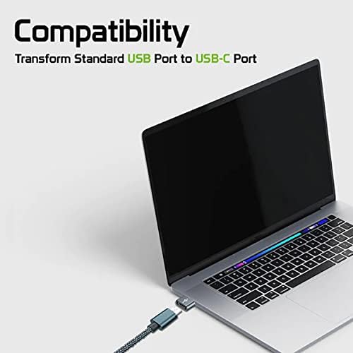 USB-C Női USB Férfi Gyors Adapter Kompatibilis Az LG G5 Sebesség H858 Töltő, sync, OTG Eszközök, Mint a Billentyűzet, Egér, Zip, Gamepad, pd(2pack)