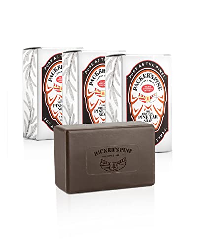 Packer Fenyő szappantartó 3-Pack Fenyő Kátrány-Szappan Csomag