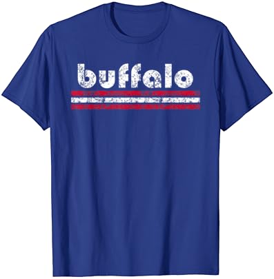 Buffalo New York-I Retro Régi Viharvert Póló