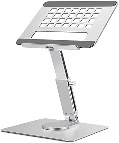 WXBDD Tablet Állvány Asztal Kelő 360 Forgatás Több Szögben Állítható Magasságú Összecsukható Tablet Laptop (Szín : Egy, Méret : Egy Méret)