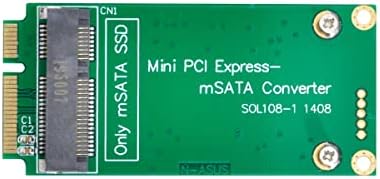 Cablecc 3x5cm mSATA Adapter 3x7cm Mini PCI-e SATA SSD Asus Eee PC 1000 S101 900 901 900A T91