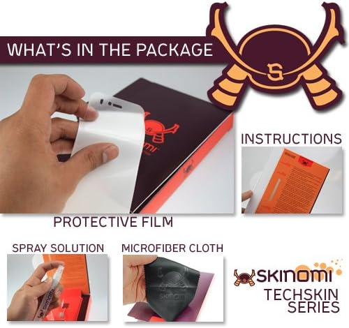 Skinomi képernyővédő fólia Kompatibilis ZTE Warp 4G Tiszta TechSkin TPU Anti-Buborék HD Film