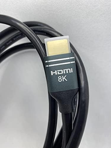 Nippon Labs 8K HDMI Kábel 6ft. HDMI 2.1 Kábel Igazi 8K, Nagy Sebességű 48Gbps 8K(7680x4320)@60Hz, 4K@120Hz Dolby Látás, HDCP