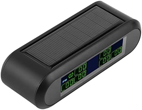 Keréknyomás Ellenőrző Rendszer a Vezeték nélküli Napelemes TPMS-guminyomás-Ellenőrző Rendszer LCD Monitor Riasztó, 6 Külső Érzékelők