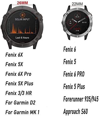 KANGDD 26mm 22mm Quick Fit Watchband A Garmin Fenix 6 6X 5X Pro 5 Plusz 3HR S60 945 Enduro Szilikon Karkötő gyorskioldó Csuklópántot
