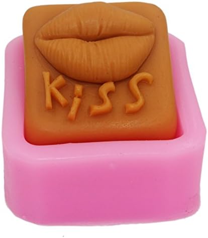 Longzang Csók Art Szilikon Kézműves DIY Kézzel készített szappan formákat