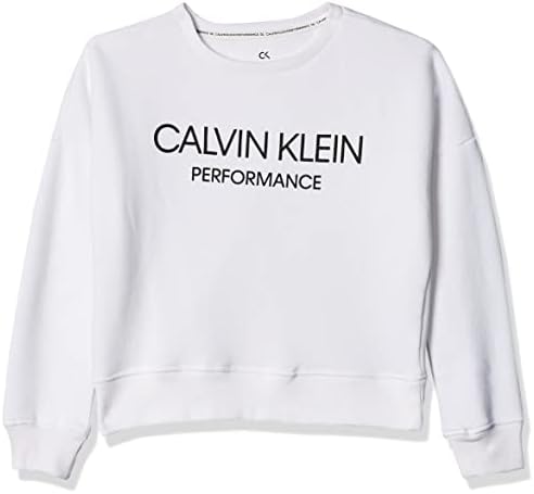 Calvin Klein Lányok Teljesítményét Legénység Nyak Melegítő Felső