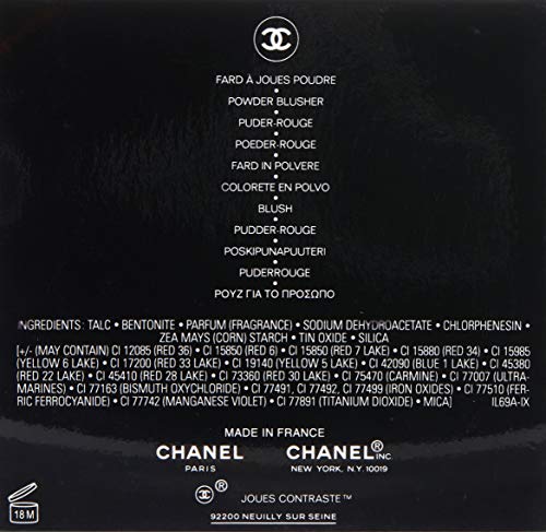 Chanel Joues Contraste Powder Blush No. 72 Rose Kezdeti Nők Tudnak, 0.18 Uncia