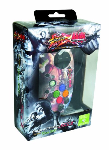 A Mad Catz Street Fighter X Tekken - FightPad SD - Chun-Li & Cammy V. S. Julia & Bob Xbox 360
