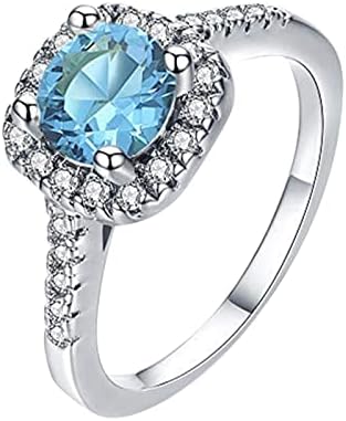 2023 Új Ajándék Ékszerek Luxus Vágott Fehér Gyűrű Esküvő, Eljegyzés, Kő, Kézi Készítésű Gyűrű, Férfi Divat (Arany, 6)