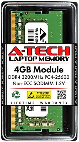 Egy-Tech 4GB RAM-ot az Lenovo IdeaPad 1/1i 15.6 (15IAU7) Laptop | DDR4 3200MHz PC4-25600 SODIMM 1.2 V 260-Pin Non-ECC so-DIMM Memória bővítés