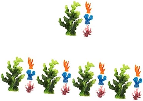 Ipetboom 20 Db Mini Korall Virág Artificiales para Akvárium Tartozékok Asztali Dekoráció Korall Rejtekhely Szobor, Akvárium Táj Dekoráció