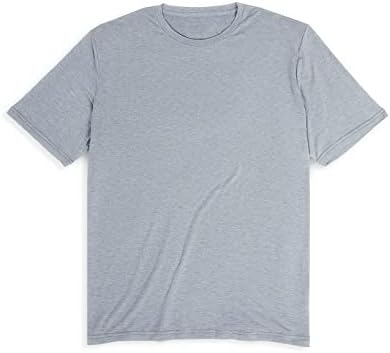 Valahol a Napsütötte Férfi UPF 50+ Bambusz Mindennapi T-Shirt | Vajas-Soft Sleeve, Nap UV Védelem