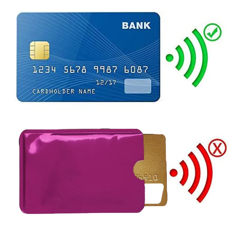 10DB RFID Árnyékolt Ujja Hitelkártya Blokkoló bankkártya Anti-Theft 13.56 mhz-es UHF ID IC-Kártya Védelme a Személyazonosság-Lopás