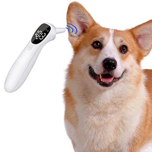 A [Beep Hang Változat] Kutya vagy Macska Fülét Hőmérséklet Monitor, Pet-Infravörös Hőmérő Csak a Háziállatok, Monitor Pet-Láz