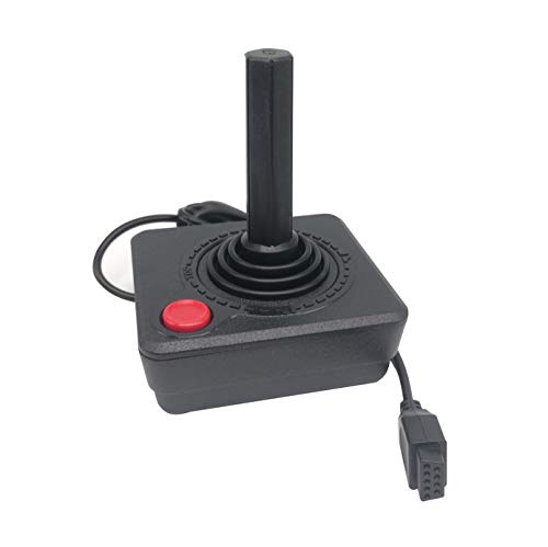 CHILDMORY Fekete Gamepad Joystick Vezérlő Atari 2600 Rendszer Konzol