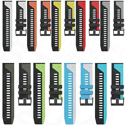 MAKEEY 22 26mm Quickfit Watchband Szíj, A Garmin Fenix 6 6X 5X Pro 5 Plusz 3HR 935 945 S60 Smartwatch Zenekar Szilikon Karkötő