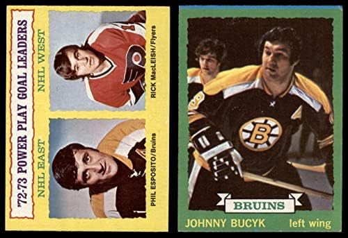 1973-74 Topps Boston Bruins Közelében Csapat készen áll a Boston Bruins (Set) VG Bruins