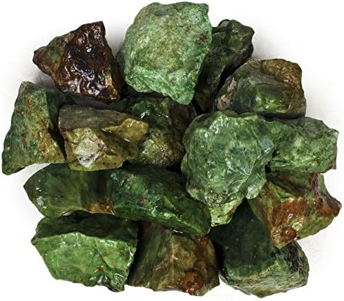 Hipnotikus Drágaköveket Hozzávalók: 1/2 kg Ömlesztett Nyers Chrysoprase Kövek Madagaszkár - Nyers Természetes Kristályok
