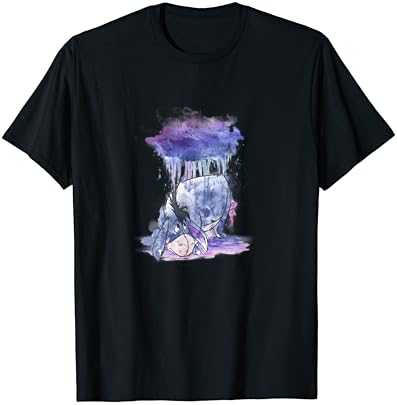 Disney Micimackó Füles Akvarell Eső Felhő Póló