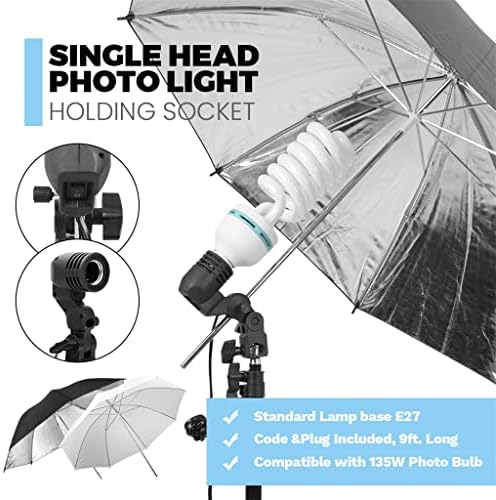 LMMDDP Fotó Stúdió LED Softbox Folyamatos Készlet 2x3M Háttér Keret 60cm Fényvisszaverő Tábla Esernyő 2M Állvány Videó