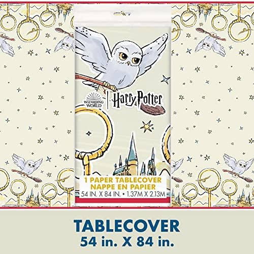 Harry Potter Szülinapi Dekoráció Készlet | Harry Potter Születésnapi Party Kellékek | Harry Potter asztalterítő, Banner, Vacsora,
