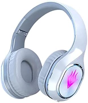Bzdzmqm T2 Fejhallgató Játék Fülhallgató, Sport-Játék Világító Kettős Mód Bluetooth 5.2 Fülhallgató Támogatja TF-Kártya Mode Premium Sound