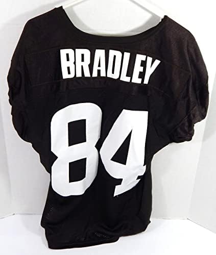 2021 Cleveland Browns Ja ' Marcus Bradley 84 Játék Kibocsátott Fekete Gyakorlat Jersey 3 - Aláíratlan NFL Játék Használt Mezek
