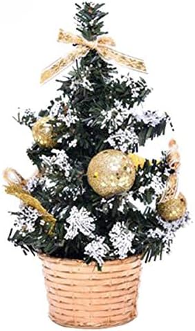 SUNREEK Mini karácsonyfa Díszek, 3 Db Kis 8inch/20cm Magas Asztal Felső Mesterséges Karácsonyi Fenyőfa a Karácsony Dekoráció