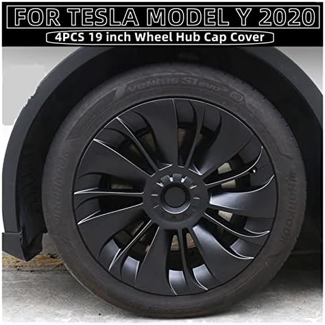 4DB Kompatibilis a Tesla Model Y 19 Colos Dísztárcsa Teljesítmény Helyettesítő Kerék Kap Teljes Felni Fedezze Kerék Dísztárcsa Fedezze