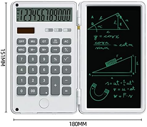 HFDGDFK Kalkulátor Pedig palatábla 12 Számjegyű Nagy LCD Kijelző Asztal Számológépek Ismételt Írás Tabletta Alapvető Pénzügyi Hivatal (Színe