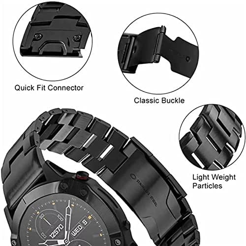 XJIM Titán Ötvözet Watchband QuickFit Csukló Pánt A Garmin Fenix 7 X 7 6 5 5X Plus/6 6X Pro 3 3HR/forerunner 935 945 Óra 22 26mm Heveder