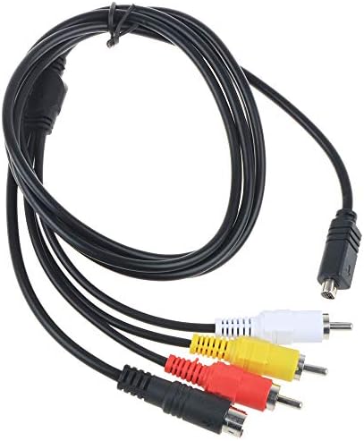 J-ZMQER AV A/V-TV-Video kábel Kábel Vezető Kompatibilis Sony Videokamera Kamerája DCR-SX20 DCR-SR88/e