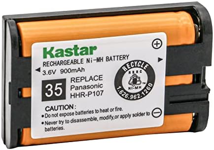 Kastar 1 Csomag HHR-P107A Akkumulátor Csere Panasonic KX-TG6022 KXTG6022 KX-TG6022B KXTG6022B KX-TG6023 KXTG6023 KX-TG6023M KXTG6023M