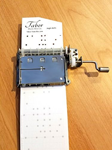 Tabor Music Box Cég Jingle Bells Papír Szalag A 30 Megjegyzés: DIY Music Box Mozgalom által A