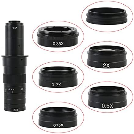 BHU-- ↑ vincent d Ipari Kamera 1db 10A Objektív Objektív Egyetlen Cső Videó Mikroszkóp 0.3 X 0.35 X 0,5 X 0,75 X csökkenti Nagyítású