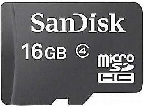 SanDisk 16GB (5 Csomag) MicroSD-HC Memóriakártya SDSDQAB-016G (Kiskereskedelmi Csomagolás) SOK 5 Mindennel, De Stromboli Memóriakártya-Olvasó