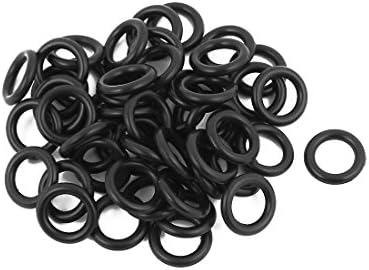 Aexit 50Pcs Fekete Tömítések & O-Gyűrűk 11mm x 1.9 mm hőállóság Nem - Olaj Ellenálló NBR Nitril Gumi O-Gyűrű O-Gyűrű Tömítő Gyűrű