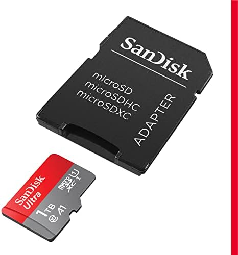 SanDisk 1 tb-os Ultra microSDXC UHS-én Memória Kártya Adapter - 120MB/s, C10, U1, Full HD, A1, Micro SD Kártya - SDSQUA4-1T00-GN6MA