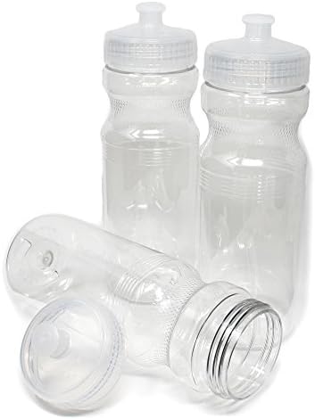 A Rolling Sands BPA-Mentes 24 Uncia Víz, Üveg, 3 darabos, Made in USA
