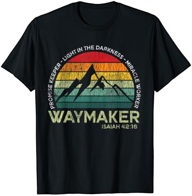 Évjárat Waymaker Ígéret Kapus Csodatevő Keresztény Póló