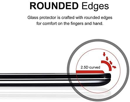 (2 Csomag) Supershieldz Tervezett LG K42/ K52/ K62/ Q52 Edzett Üveg kijelző Védő fólia, Anti Karcolás, Buborék Mentes