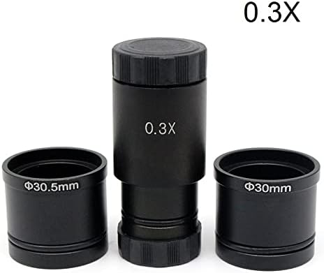 Mikroszkóp Kiegészítők Felnőttek, Gyerekek 0.3 X 0,4 X Lencse Mikroszkóp Csökkentése Relé C-Mount Adapterrel Lencse (Szín : 0.3 X)